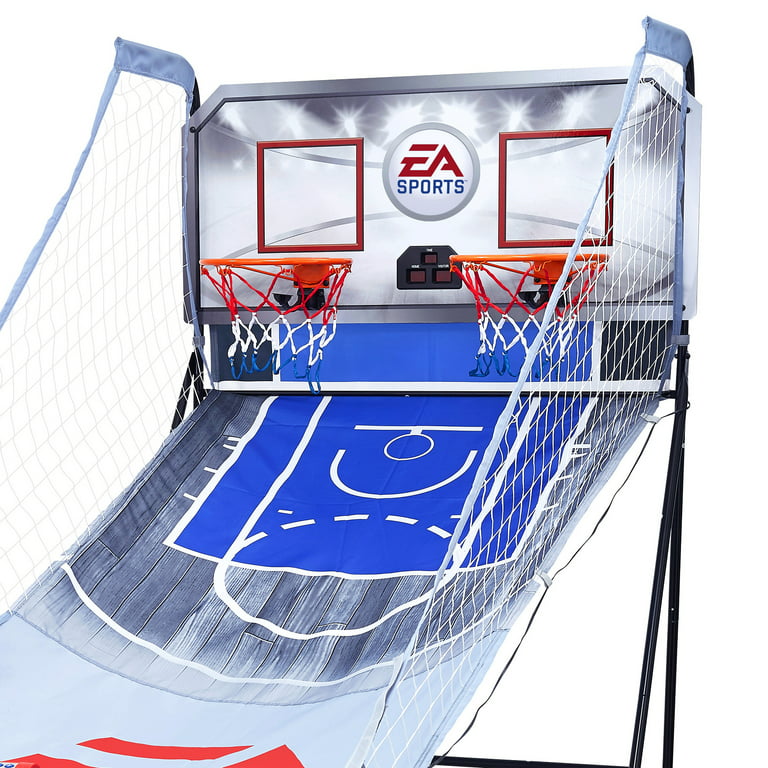 Buy EA Sports Indoor Home Dual 2 Player Arcade Basketball Game with LED  Scoreboard, Basketballs, and Pump Online at desertcartINDIA