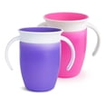 thumbnail image 2 of Copa de Entrenamiento Munchkin Miracle 360 Rosa y Violeta 7 oz 2 cuentas, 2 of 4