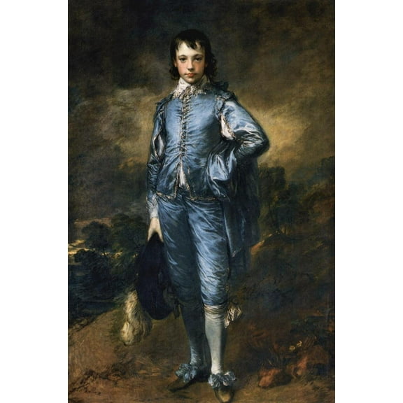 Wall Art Impressions 21x32in Photographic Quality Poster Diego Velazquez - The Blue Boy