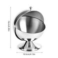 thumbnail image 5 of hejhncii Stainless Steel Sugar Bowl with Lid for Household Sweet Storage Container, 5 of 10