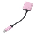 thumbnail image 2 of GOOHOCHY Cable adaptador de audio USB tipo C a 3,5 mm, 2 en 1, adaptador de auriculares estéreo tipo C a jack de 3,5 mm, con micrófono y convertidor auxiliar, adaptador de carga para 2/2 XL//U11/Pro, 2 of 8