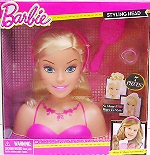 barbie styling head walmart