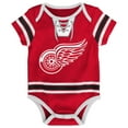 thumbnail image 2 of Infant Red Detroit Red Wings Hockey Jersey Bodysuit, 2 of 3