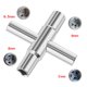 thumbnail image 5 of Llave  vías, herramienta de reparación de utilidades universales es , Mini llave para medidor Baoblaze Llave de grifo, 5 of 8