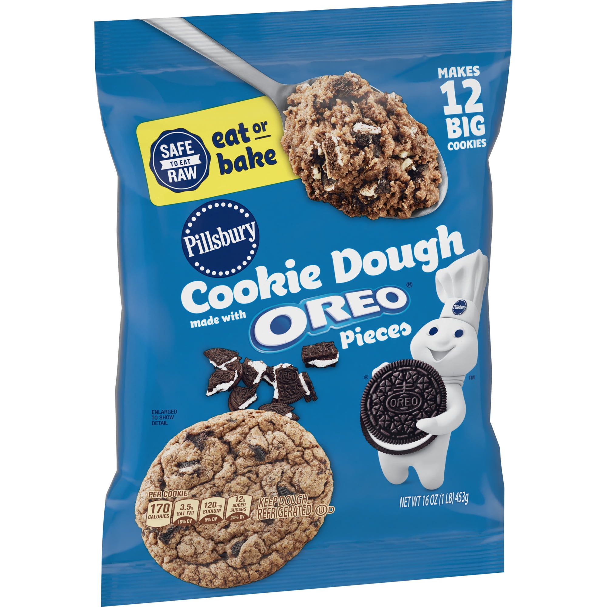 Pillsbury Refridgirated Cookie Dough with Oreo Pieces <br><br>
                            I was actually quite thrilled when I saw this at my local supermarket, and I kind of 
                            tried to gaslight myself into liking it a lot, but I think it's just not good :( Now this
                            is a problem I never thought I'd really have but I think getting older changes your tastebuds
                            a wee little but so maybe me at 10 years old might have something to say. But this 
                            is way way too sugary when done cooking, I think this is like if an Oreo cookie have only
                            the cream portion (Now I know some might like that but not for me I'm afraid)