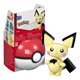 thumbnail image 2 of MEGA Pokémon Pichu Angry with Pokeball Building Toy Kits with Action Figure, 2 of 6