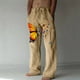 thumbnail image 1 of Pantalones largos casuales de pierna ancha para hombre, pantalones casuales estampados con cordones, pantalones de pierna ancha, pantalones deportivos, pantalones largos, pantalones para hombre, 1 of 5