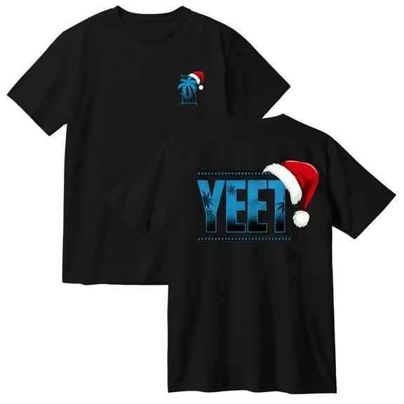 Jey Uso Yeet Cotton T-shirt Christmas 2024 Short Sleeve Casual Tops Hip Hop Tees