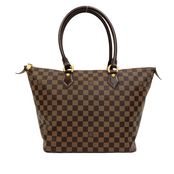 Pre-Owned LOUIS VUITTON Saleya MM Damier Leather Handbag, Mini Tote Bag, Business... (Good)
