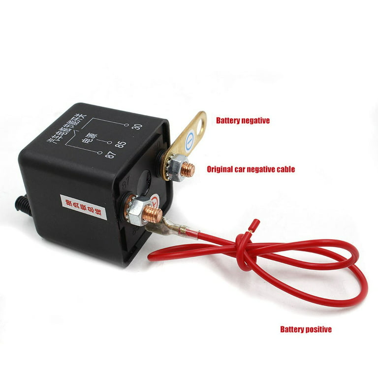12V 200A Universal Battery Switch Relay Integrated Wireless Remote