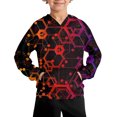 thumbnail image 4 of HCYSFG Boys 3D Graphic Printed Sweatshirt Long Sleeve Crewneck Pullover Casual Loose Fit Fit Fall Back to School Top, 4 of 4