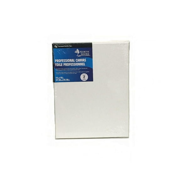 Toile professionnelle North Shore 11" x 14" Toile professionnelle 11"x14"
