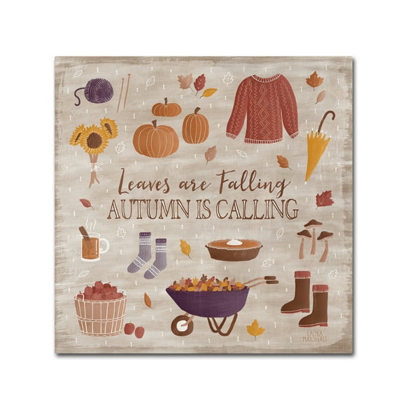 Trademark Fine Art 'Autumn Enchantment I' Canvas Art by Laura Marshall