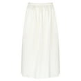 Mufeng Women's Half Slip Short/Long Petticoat Underskirts Satin Slip
