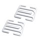 thumbnail image 5 of Ajustador de cinturón de seguridad de metal Accesorio de vehículo Fácil instalación Clips de cinturón de seguridad plata brillante Cola Clips de cinturón de seguridad, 5 of 8