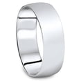 thumbnail image 2 of Pompeii 7mm Dome High Polished Wedding Band 14K White Gold (,), 2 of 2