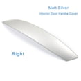 thumbnail image 2 of Partscollect Matte Silver Interior Door Pull Handle Cover Trim Compatible for BMW Z4 E85 E86 Coupe 200 2003 2004 2005 2006 2007 2008 Repalces OE#51418040695 51418040696 (Right Side), 2 of 5