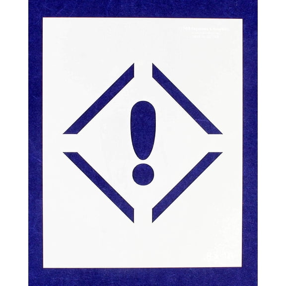 Parent Stencil SKU - Safety Attention