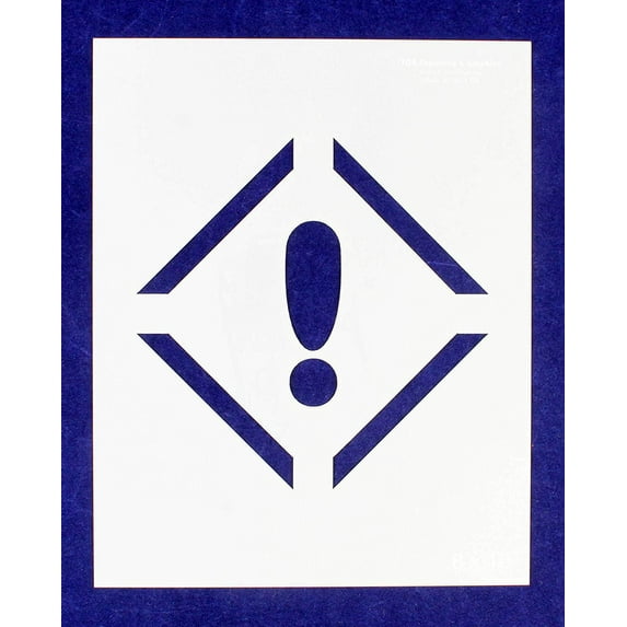 Parent Stencil SKU - Safety Attention