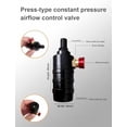 thumbnail image 2 of Mini Pressure Regulator Valve - Compatible with 580g, 615g, 640g, 2.2L, 3.3L, 4.4L Tanks - One-Touch Release, Metal Construction, Portable & Reliable Gas Control$$Plumbing & HVAC, 2 of 5
