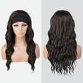 thumbnail image 3 of STUDIOCUT BY PROS Headband Wig 20 Inch Loose Wave Quick Wrap Headband Wig Long Wavy Curly Wigs for Black Women High Heat Resistant Synthetic Wigs HBW004 (2-DARKBROWN), 3 of 7