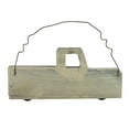 thumbnail image 4 of 11.75" White Wooden Pick Up Truck Fall Harvest Wall Hanging, 4 of 4