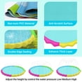 thumbnail image 2 of Niubya 60" Non-Slip Splash Pad for Kids & Dog, Thicken Sprinkler Pool Outdoor play mat, Four color splicing, 2 of 9