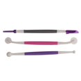thumbnail image 1 of Abbracc 4X 3pcs Fondant Graver for Cupcake Decorate Cake Modeling Pastry DIY Kit, 1 of 9
