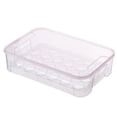 thumbnail image 2 of MesaSe Boîte de Rangement pour Ufs Empilable de Cuisine avec Rappel de Date Grande Capacité Transparente 24 Compartiments pour Réfrigérateur avec Couvercle, 2 of 8