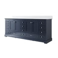 thumbnail image 2 of ANGELES HOME 84" Double Sinks Bathroom Vanity with Solid Wood Frame, Soft Close 14 Drawers & Pure White Cultured Marble Countertop, 2 of 9
