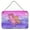 Pink, variant on Carolines Treasures BB7432DS812 Pink Unicorn Watercolor Wall or Door Hanging Prints 8x12 multicolor