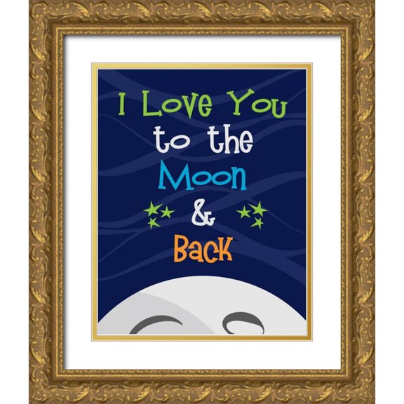 Robinson, Tamara 20x24 Gold Ornate Wood Framed with Double Matting Museum Art Print Titled - Space Quote