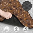 thumbnail image 3 of Fuzoiu Autumn Pinecone Plants Print Carpet Floor Mats for Car,Car Foot Mat Set,Universal Fit 4 Piece Mat Pad Set,Fits Most Cars Trucks Vans Sedans SUV Auto Carpet Mat Se, 3 of 7