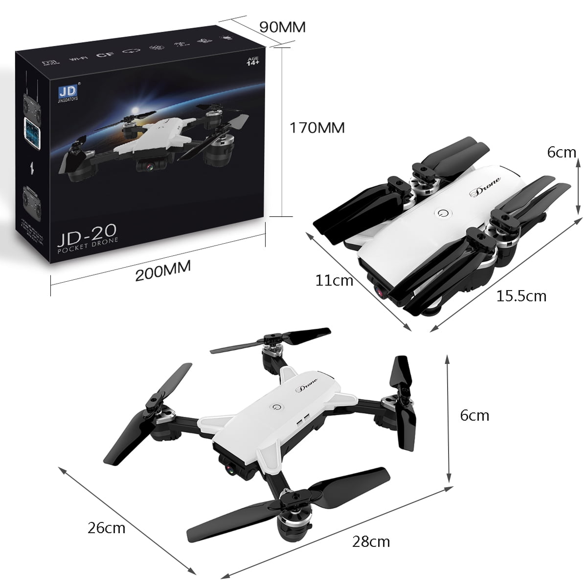 jdrc jd 20 drone price