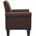 thumbnail image 3 of Bowery Hill Angelo Club Chair, Chocolate, 3 of 7