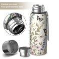 thumbnail image 2 of 20 Oz Pioneer Flower and Butterfly Coffee Tumbler Double Wall Insulated Stainless Steel Water Bottle | Metal Reusable Thermoses Flask with Cup Cap | Leak & Sweat Proof with Anti-Dust Lid, 2 of 7