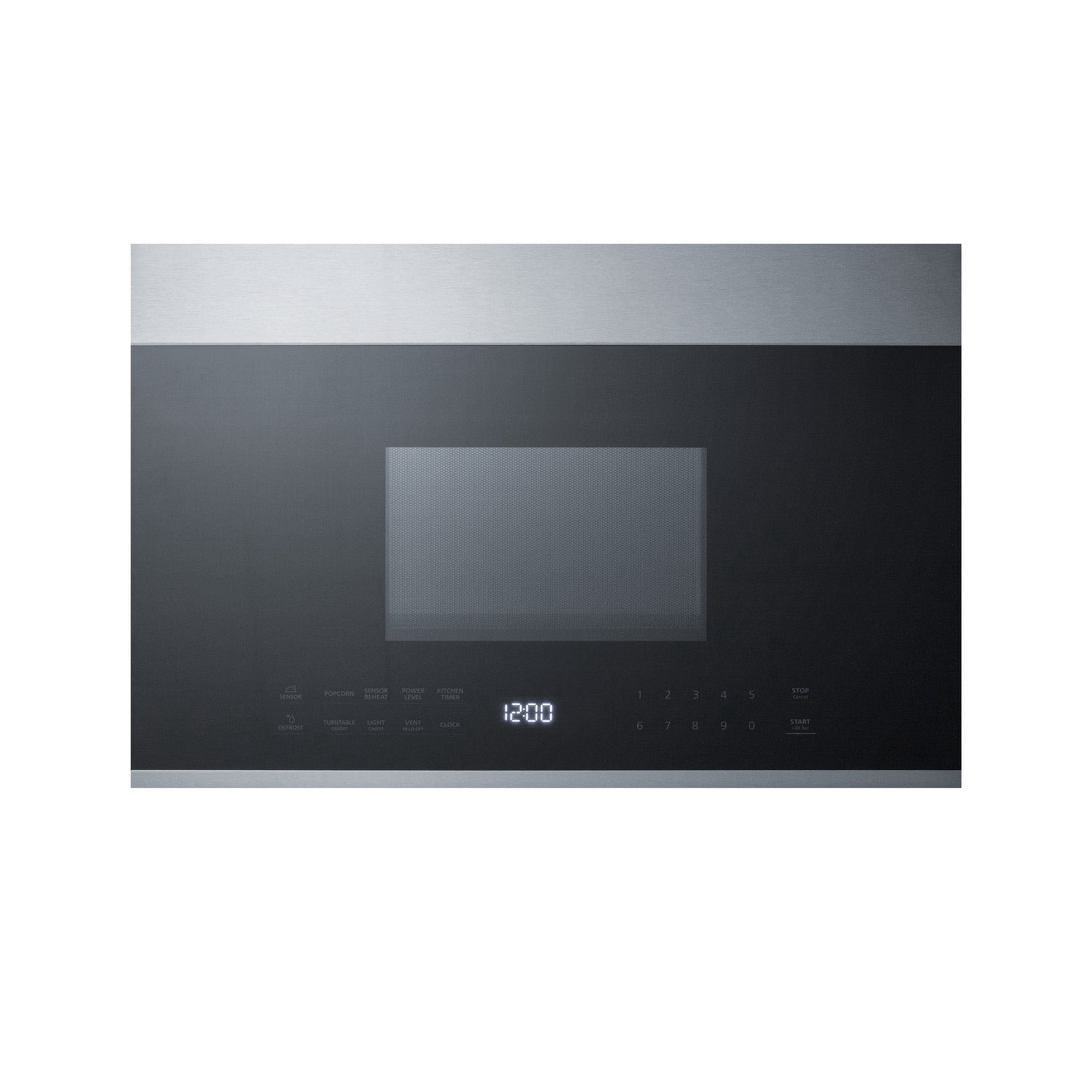 Over-the-Range Microwave, Stainless Steel-Black