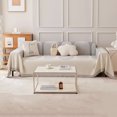 thumbnail image 4 of YAOMOBB Dust-proof Sofa Cover Modern Geometric Sofa Cover with Fringed Soft Flannel Universal Three Seater Couch Slipcover, 4 of 6