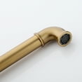 thumbnail image 4 of Double Handle Wall Mounted Bathroom Sink Faucet, Solid Brass Basin Faucet with 360-degree Swivel Spout, 4 of 8