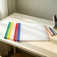 thumbnail image 4 of 10 Pcs Horizontal Clips Transparent Thickened File Folder, File Folder, File Organizer, Paper Organizer for Documents and Resumes, 4 of 5