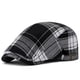 thumbnail image 1 of Sombreros unisex, sombrero antiguo, boina con estampado de espiga de cuadros de color inglés, sombrero de poliéster para hombre, 1 of 3