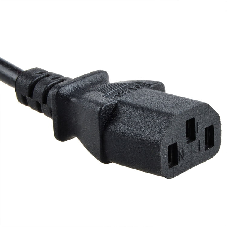 NEW NEC NP2150 LCD Projector AC Power Cord Cable Plug Black 