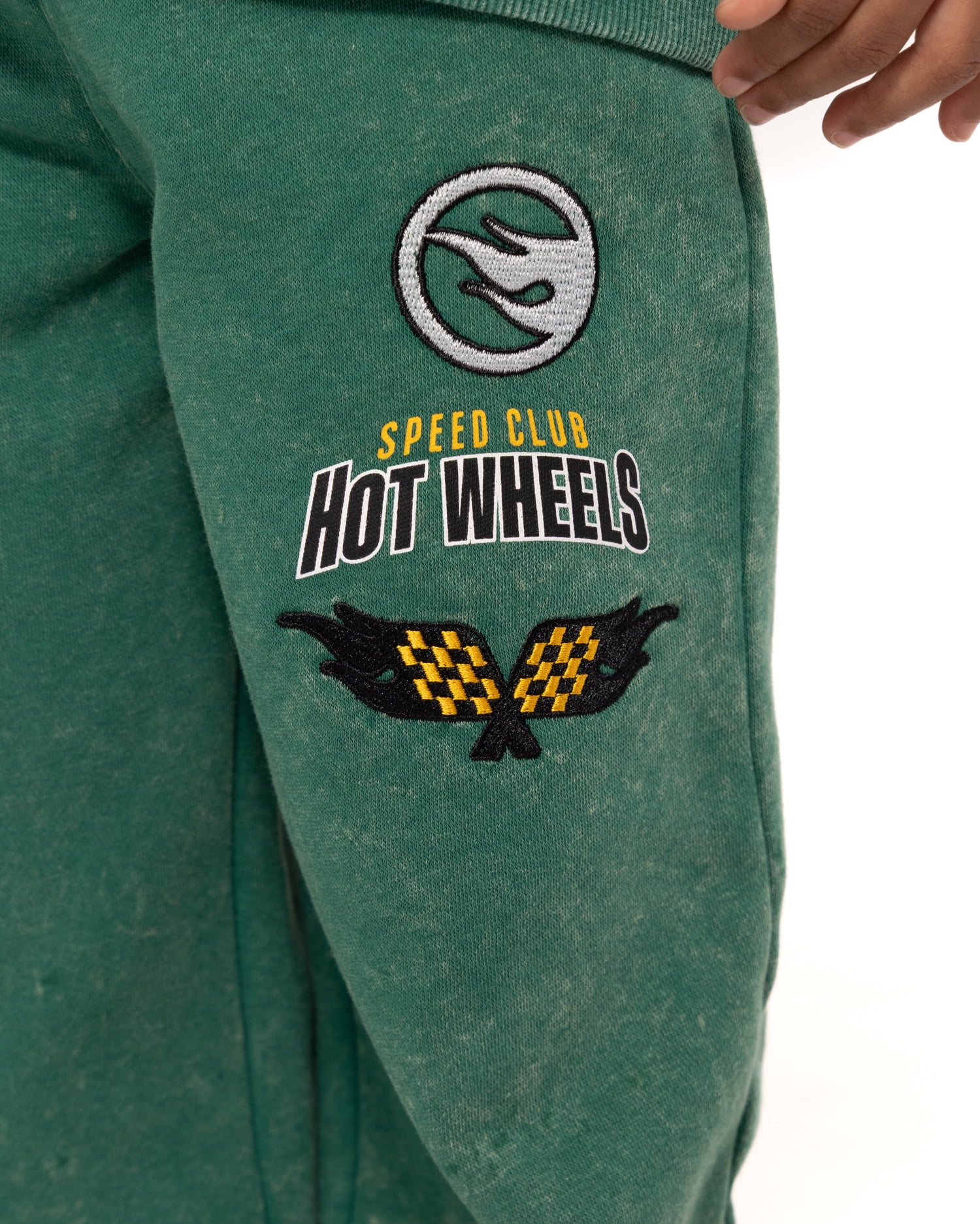 Hot Wheels Toddler Boys Quarter Zip Pullover and Pants Set, 2-Piece, Sizes 12M-5T