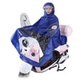 thumbnail image 1 of Impermeable Resistente De Lluvia Con Capucha Para Motocicleta Unisex Azul, 1 of 3