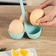 thumbnail image 3 of Silicone Egg Steamer Tray | Reusable Heatproof Boiled Egg Holder For Kitchen Breakfast Meal Prep And Dining, 3 of 5