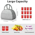 thumbnail image 4 of Reusable Bear Lnsulated Lunch Bag for Women & Men - Leakproof Water-Resistant Cooler Tote, Large Capacity for Work,Travel,Picnic,Beach & Office., 4 of 4