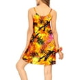 thumbnail image 4 of HAPPY BAY Women's Spaghetti Strap Nightgown Slip Dress 16-18 marigold-AC959, 4 of 4