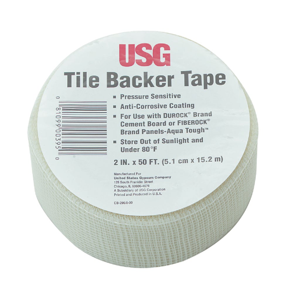 1PK Durock 2 In. X 50 Ft. Tile Backer Interior Drywall Tape For Wet