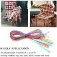 thumbnail image 3 of Tunisian crochet hooks with cable, 120 cm, 12 Afghan crochet hooks 3.0 mm - 12.0 mm for rug, scarf, flowers, tablecloths, shawls and more, 3 of 5