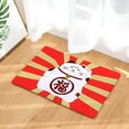 thumbnail image 6 of Cartoon Water-absorb Floor Bath Mat Cats Toilet Room Flannel Anti-slip Personalized Doormat 60*40cm, 6 of 6
